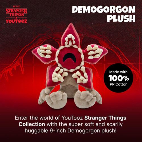 Youtooz Demogorgon Peluche De 9 Pulgadas Suave Y Detallado 1