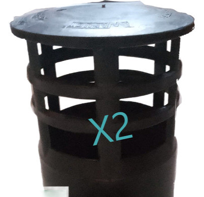 Sombrerete Awaduct Ø110 (compatible Con Pvc) X2u 0