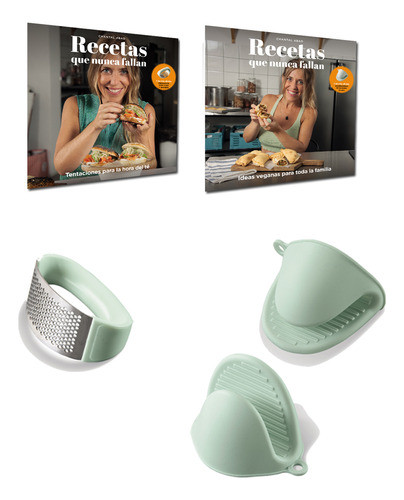 Recetas Que Nunca Fallan + Kit Cocina X 7 Utensilios 1