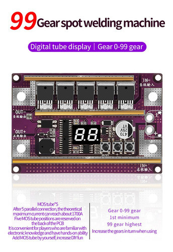 Kit Diy De Soldador A Ponto K99, Ajuste De Potência De 99 Ma 1