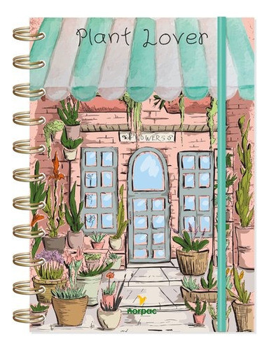 Cuaderno Tapa Dura A5 Doble Anillado Rayado Stickers 80h 0