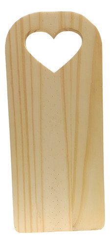 Tábua De Frios Coração Vazado Mesa Posta Petiscos 31x14cm 0