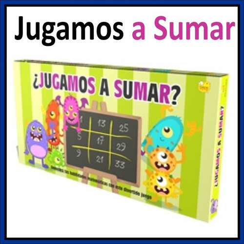 Jugamos A Sumar Juego De Mesa Educativo Yuyu Niños +4 Años 1