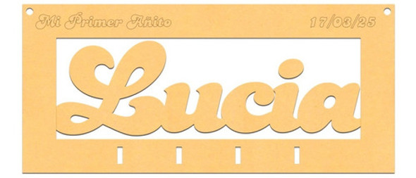 30 Porta Llaves Personalizados Nombres Souvenirs Fibrofacil 1