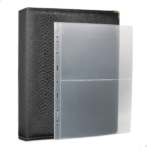 Álbum Fichário 40 Folhas P/ Cédulas 2 Espaços 32x24 Cobra G 0