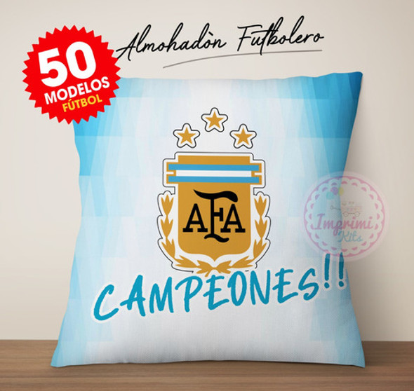 Diseños Plantillas Almohadones Dia Del Niño Futbol Sublimar 1