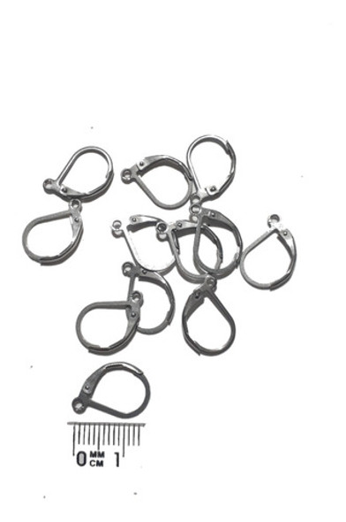 12 Brizuras De Acero Quirúrgico 1,5cm Para Armar Aros 1 12 Brizuras De Acero Quirúrgico 1,5cm Para Armar Aros 1