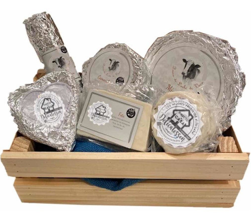 Caja/box Quesos Blandos Gourmet Regalo Sorpresa Aniversario 0