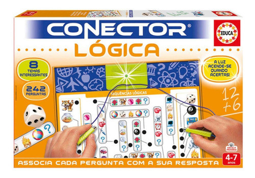 Juego Conector Lógica Aprendizaje Didáctico Educa Atrix ® 0