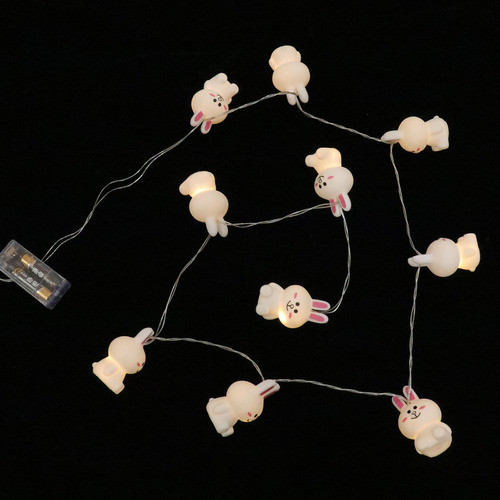 Luzes De Decoração De Páscoa Rabbit String Lights Led 1