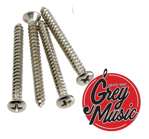 Pack 4 Tornillos Para Neckplate Buje Sujeta Acero Inoxidable 1