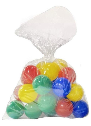 Saco De Bolinhas Coloridas Para Piscina C/ 25 Unidades 0