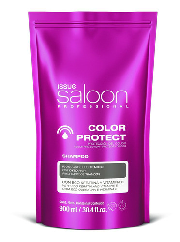 Issue Saloon Shampoo Color Protect X 900 Ml 0