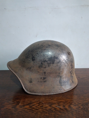Antiguo Casco Militar Suizo Ejercito M38/m18 Guerra Soldado 1