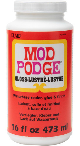 Mod Podge 3 En 1 Gloss Brillante Plaid 472ml 0