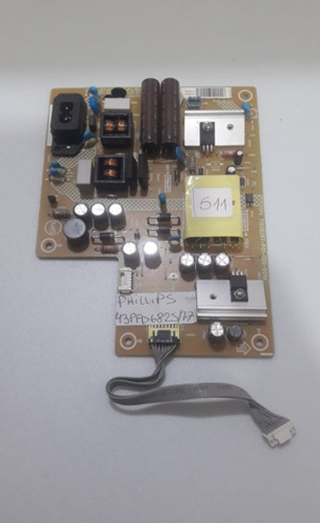 Placa Fuente  Phillips 43pfd6825/77 Funcionando 0
