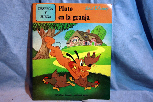 Pluto En La Granja, Walt Disney - Despega Y Juga - Sigmar 0