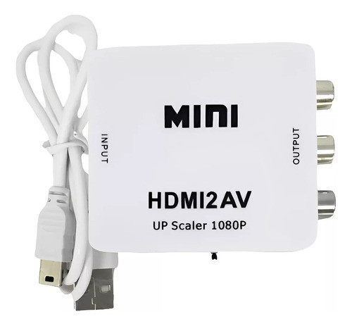 Conversor Hdmi P/ Vga Transmite Áudio E Vídeo - Converte 1