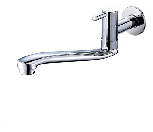 Grifo De Fregadero De Agua Fría Montado En La Pared Aide, Gr 0