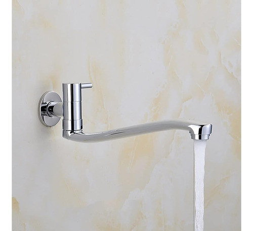 Grifo De Fregadero De Agua Fría Montado En La Pared Aide, Gr 1