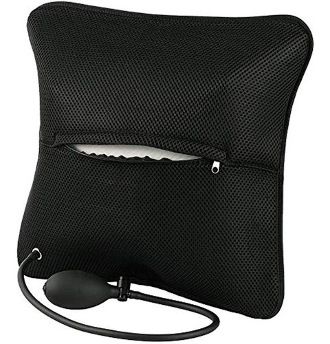 Cojín De Apoyo Respaldo Portátil Lumbar Almohada Inflable Co 1
