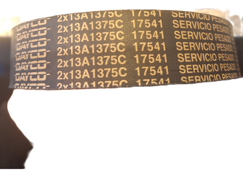 Correa  2 X 13 Av 1375 Dayco Servico Pesado 1