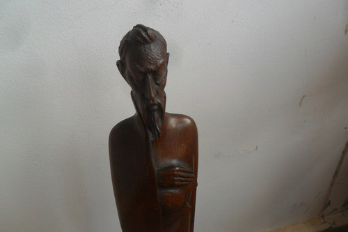 Quijote De Mancha Firmada Manon Vignes Figura Talla Madera 1