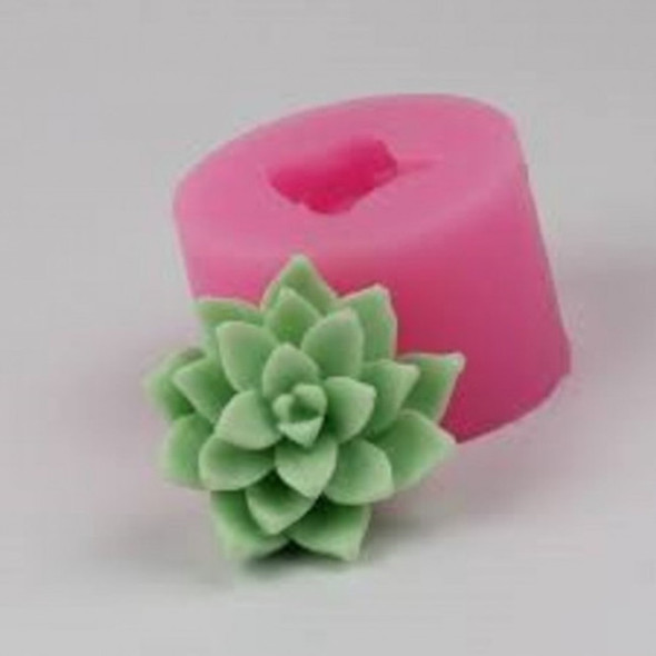Molde De Silicone Suculenta Mod 2 0
