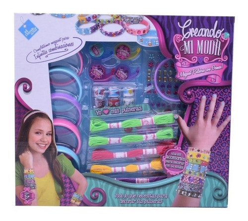 Set Para Armar Pulseras Coloridas El Duende Azul Tm1 7350 0