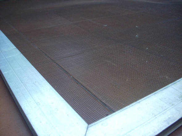 Mosquitero Usado Marco De Aluminio, Tejido Metal 90x103,4 Cm 1