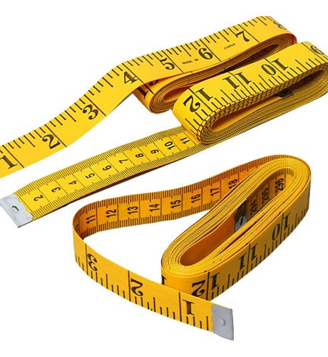 Kit 10 Fita Métrica Corporal Costura 150cm Flexível Precisa 1