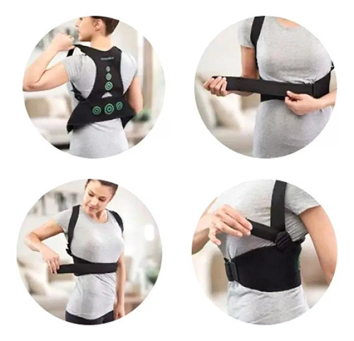 Corrector De Espalda Postura Soporte Columna Faja Unisex 1