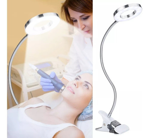 Luminária De Mesa Pequena E Bicolor Para Bordadeira Portátil 1