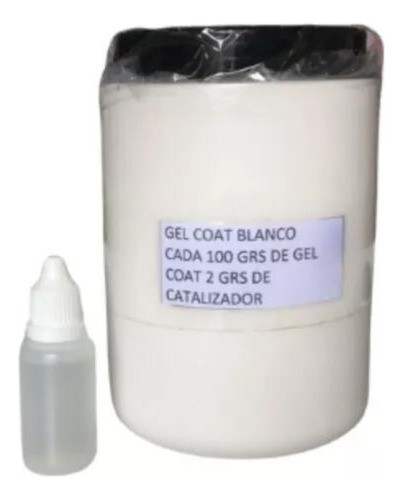 Gel Coat Blanco X 6kg + Su Correspondiente Catalizador 0