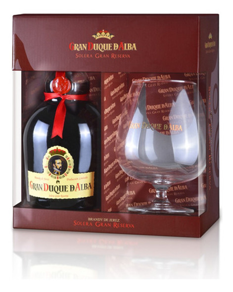 Brandy Gran Duque D Alba Solera Gran Reserva 700ml + Taça 0