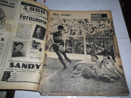 Mundo Deportivo Salvador Calvanese Futbol Boxeo 1958 Nº 474 1