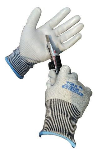 Luva De Proteção Resistente Segurança Polietileno 1