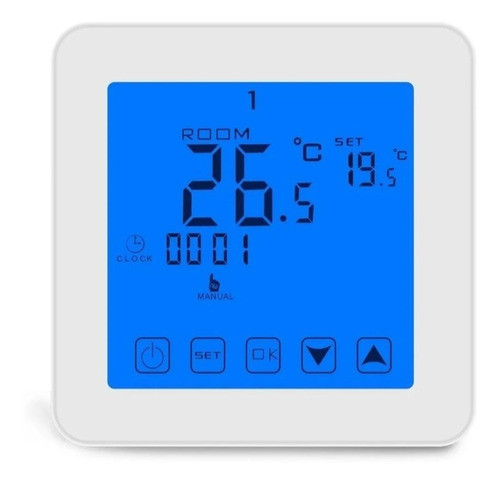 Termostato Ambiente Programable Tactil Para Calderas 0