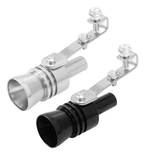 Tubo De Escape Turbo Sound Apito Escapamento 2 Pcs 0
