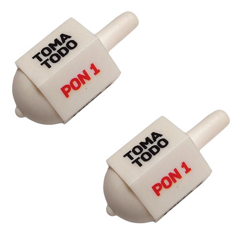 Juego De Perinola Clasica Toman Todos Toma 2 Retro X 2 Unid. 0
