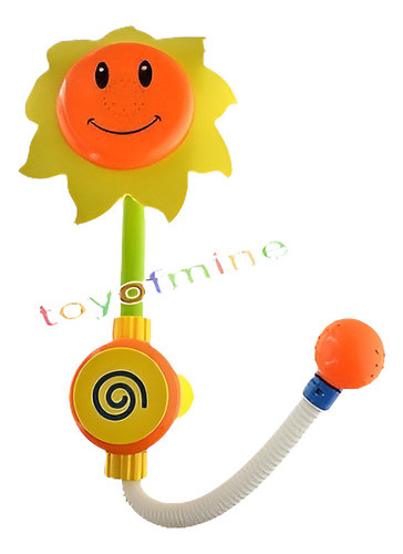 Niños Baño Girasol Ducha Grifo Agua Juego Aprendizaje Del Ju 0