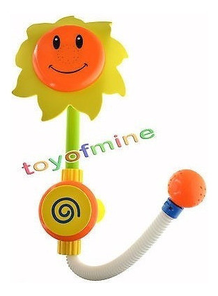 Niños Baño Girasol Ducha Grifo Agua Juego Aprendizaje Del Ju 1