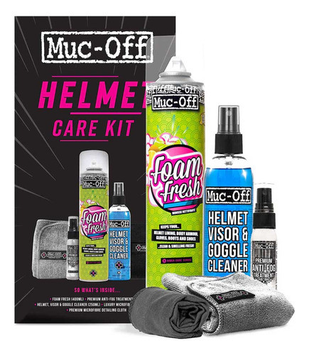 Kit De Limpieza Casco Muc-off Helmet Care - Muvin 0