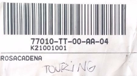 Goma Roce Cadena Corven Triax Touring Original  - Um 1