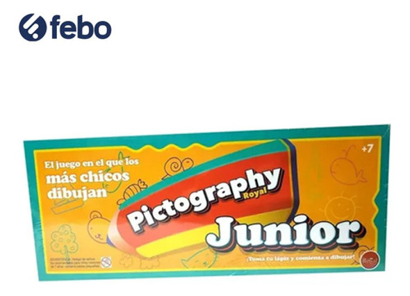Juego De Mesa Pictography Junior Royal +7 36612 Febo 1