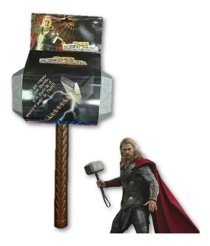 Martillo De Thor Avengers Ragnarok Grande 35 Cm Exelente 0