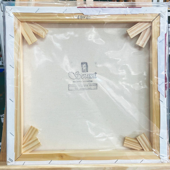 Bastidor Entelado Seurat Tela 03 Grano Fino. Medidas 40x40cm 1