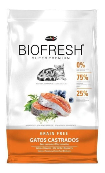 Alimento Biofresh Super Premium Gatos Castrados 1.5kg Salmón 0 Alimento Biofresh Super Premium Gatos Castrados 1.5kg Salmón 0