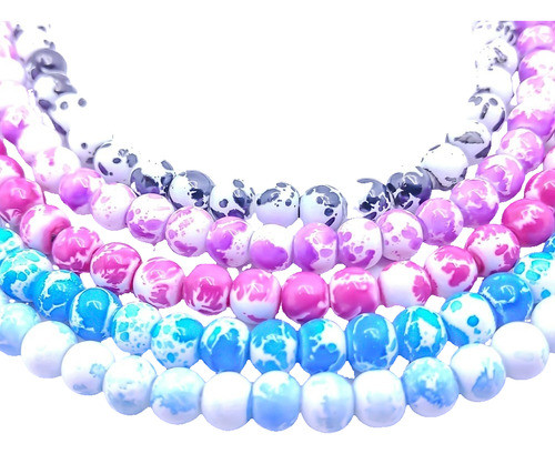 Perlas Dalmatas 10mm  X  5 Tiras   Punto Bijou 0