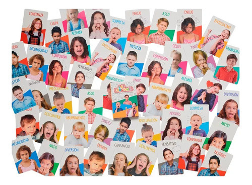 Juego De Cartas Didácticas Con Actividades Emociones 1